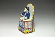 Delft - earthenware statuette - eighteenth century - 1750