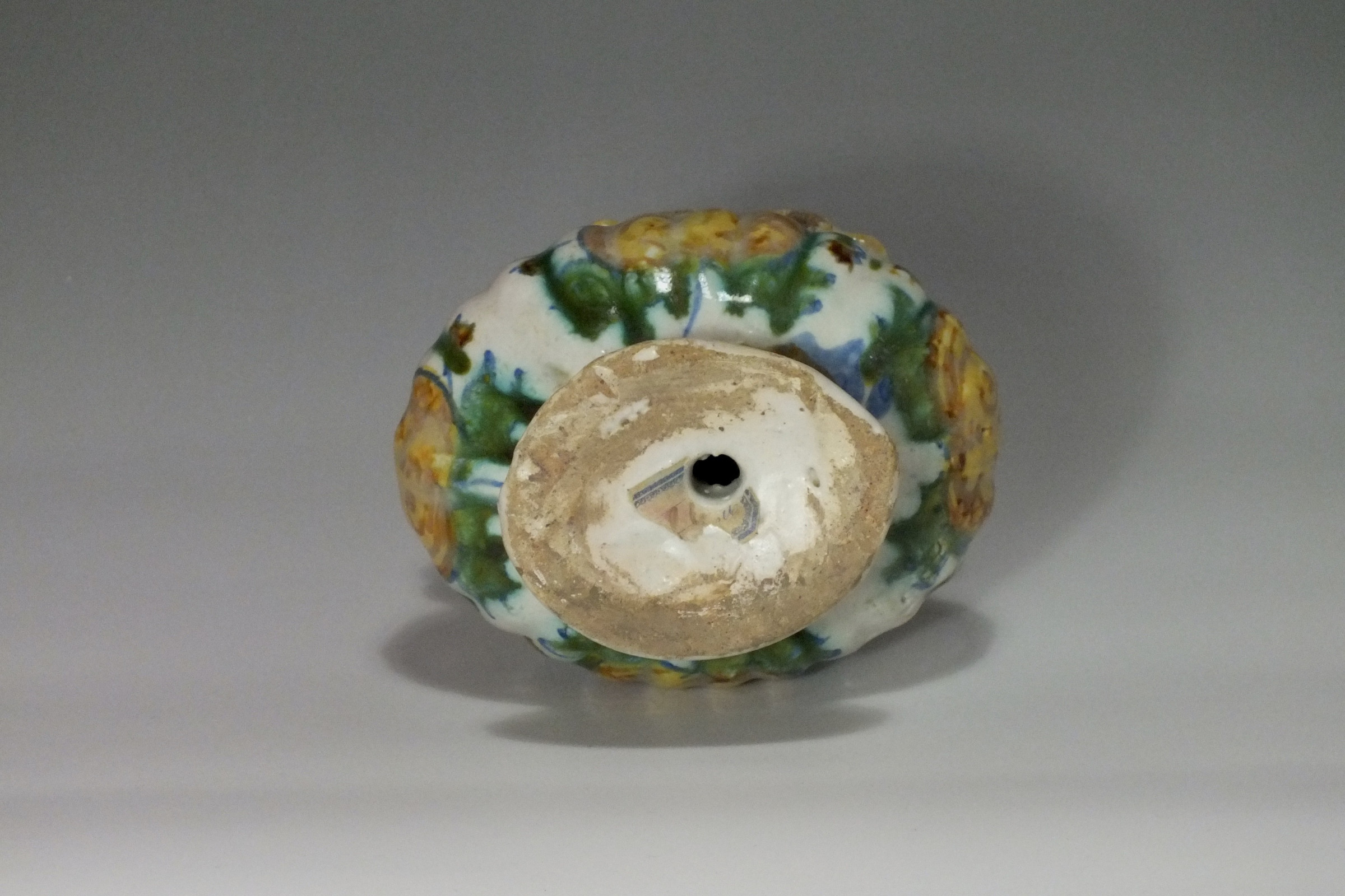 Marche (Pesaro or Duchy of Urbino) - salt cellar oval - seventeenth century