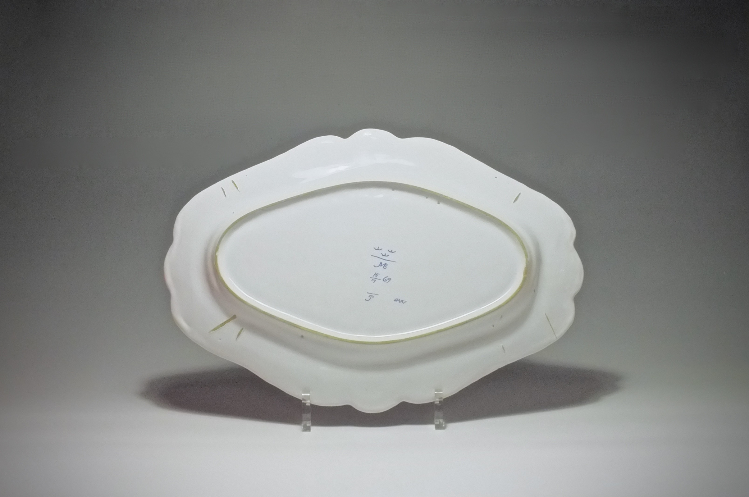 Marieberg (Suéde) - Plat aux chinois - XVIIIe Siècle