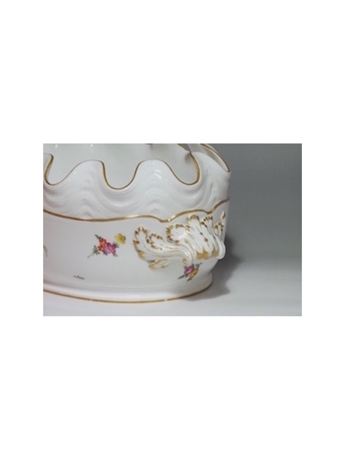 PARIS - Rafraîchissoir à verres - Manufacture de Clignancourt - XVIIIe Siècle