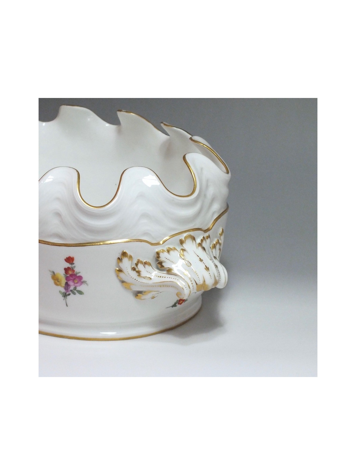 PARIS - Rafraîchissoir à verres - Manufacture de Clignancourt - XVIIIe Siècle