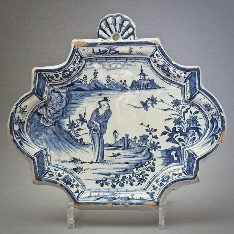 Delft - Plaque en faïence de Delft - XVIIIe Siècle