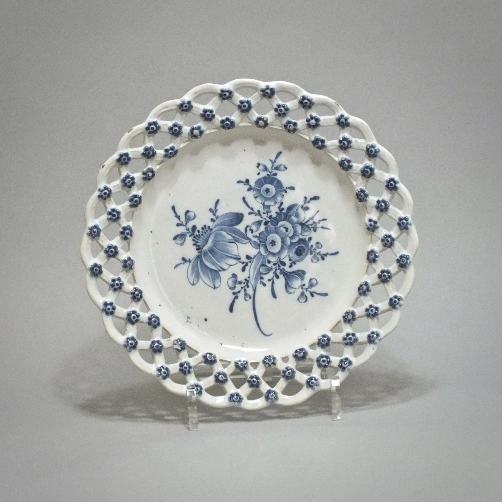 Marieberg (Sweden) - Plate lace border - Eighteenth Century