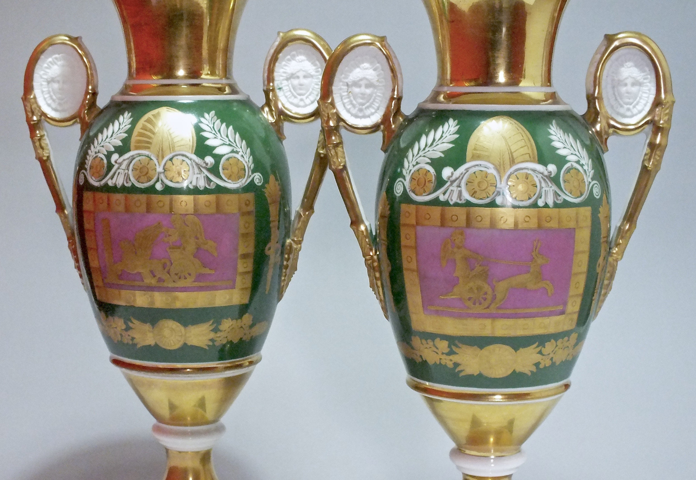 Paris - Paire de vases - Epoque restauration