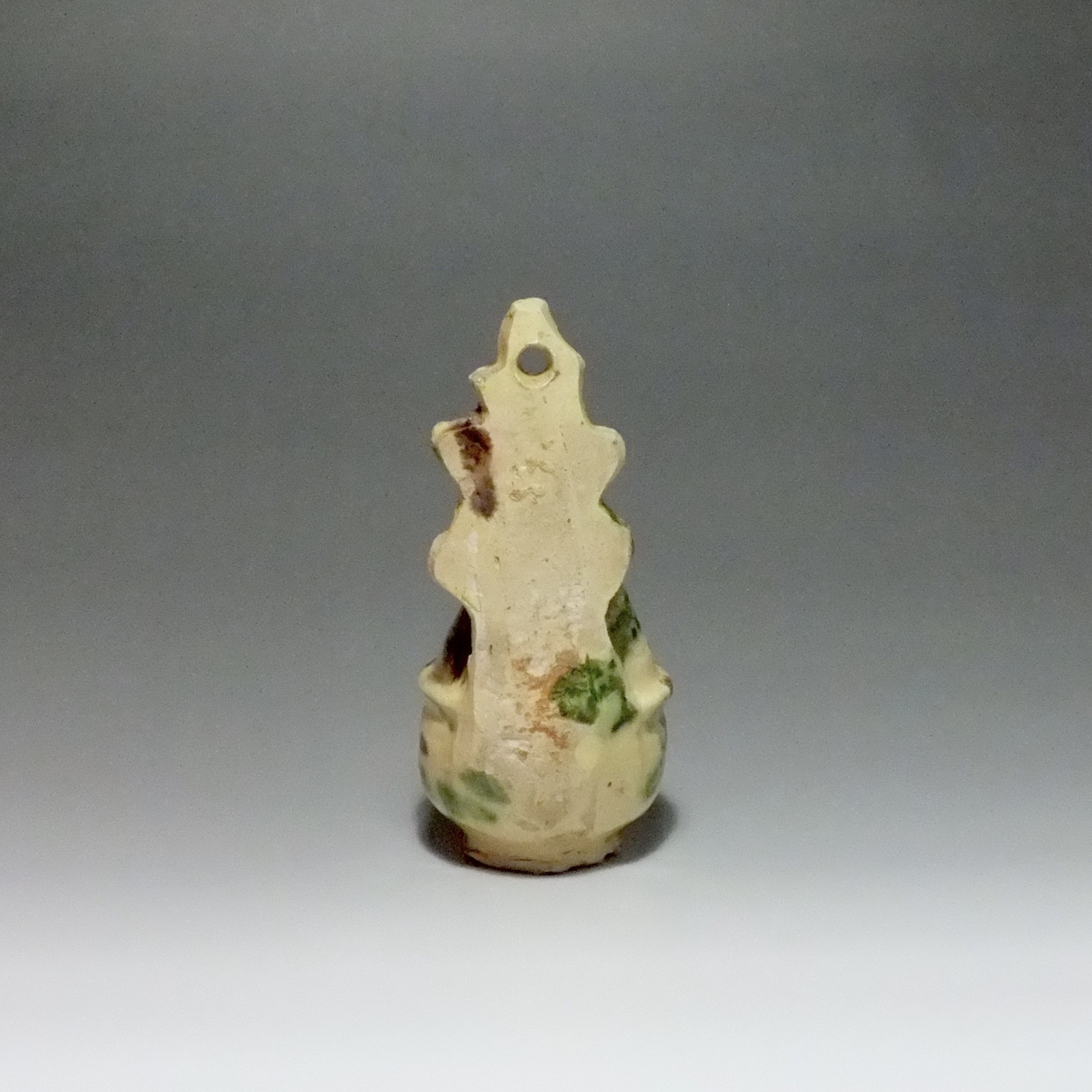 Lignon (Sarthe) - Stoup glazed earthenware - seventeenth century