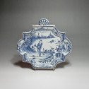 Delft - Delft earthenware plate - Eighteenth Century