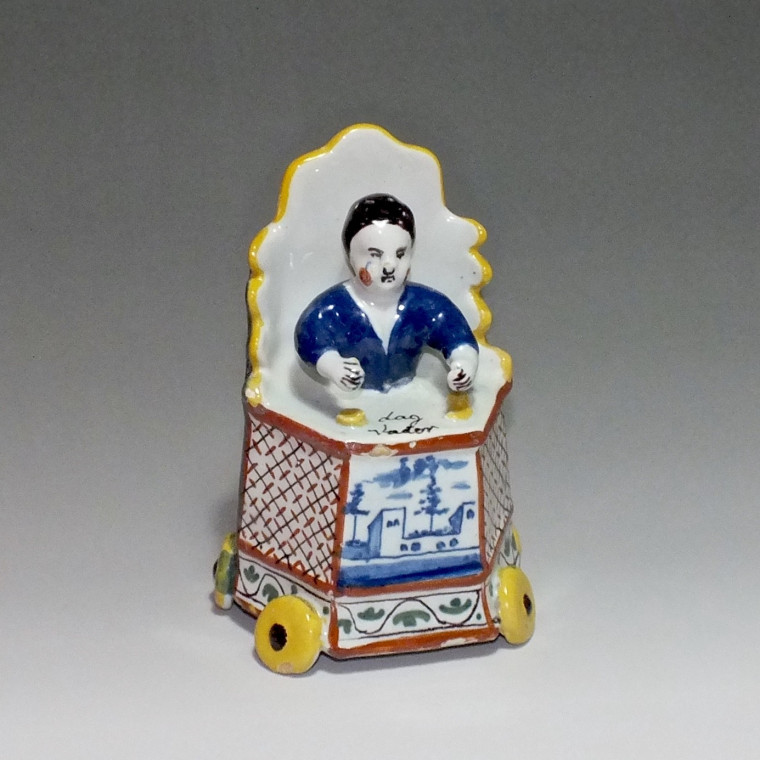 Delft - Statuette en faïence - XVIIIe siècle - vers 1750