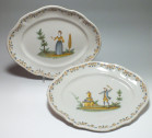 Lyon - dishes Pair - eighteenth century