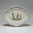 Lyon - dishes Pair - eighteenth century