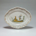 Lyon - dishes Pair - eighteenth century