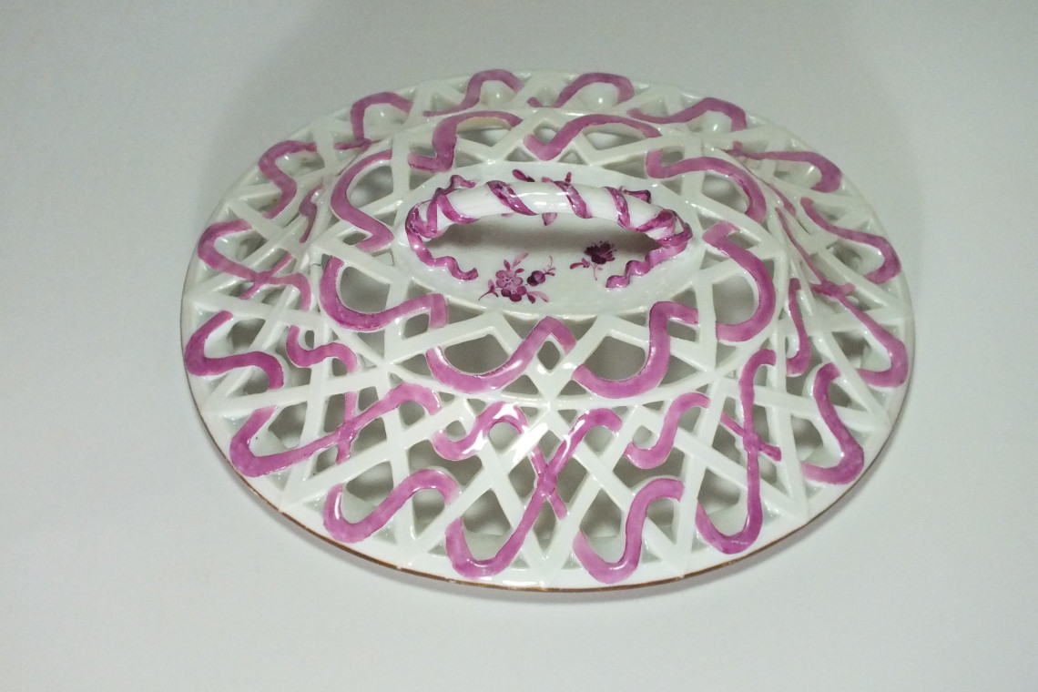 Meissen  - Marronière ajourée - XVIIIe siècle