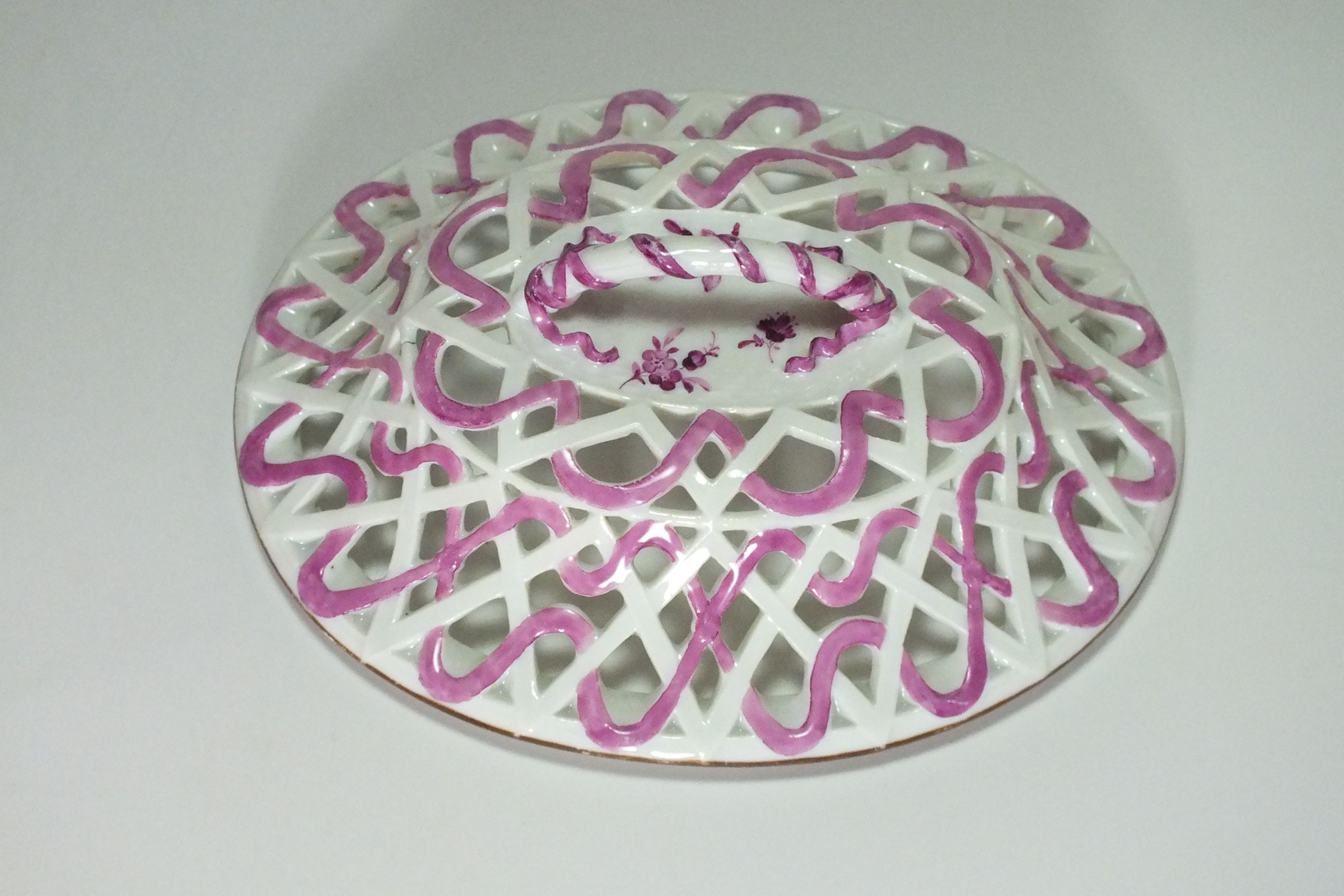 Meissen  - Marronière ajourée - XVIIIe siècle