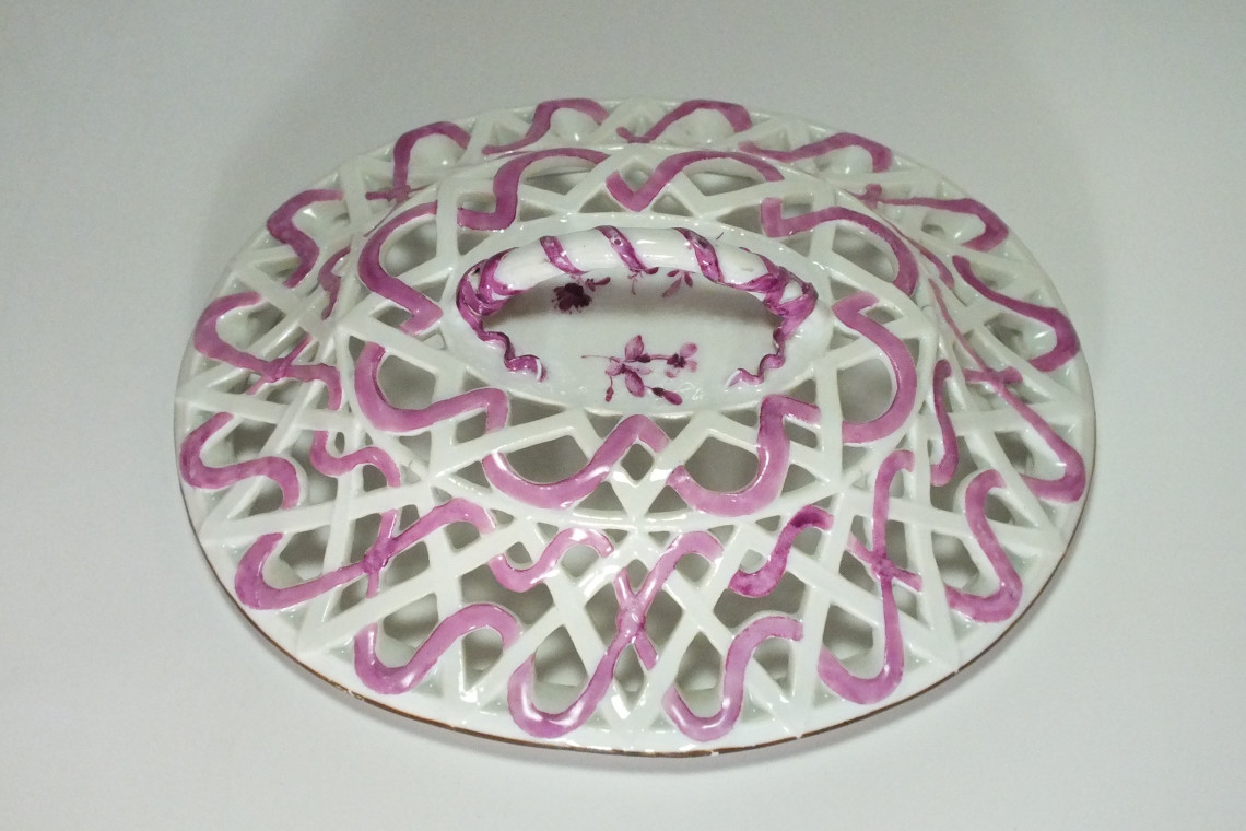 Meissen  - Marronière ajourée - XVIIIe siècle