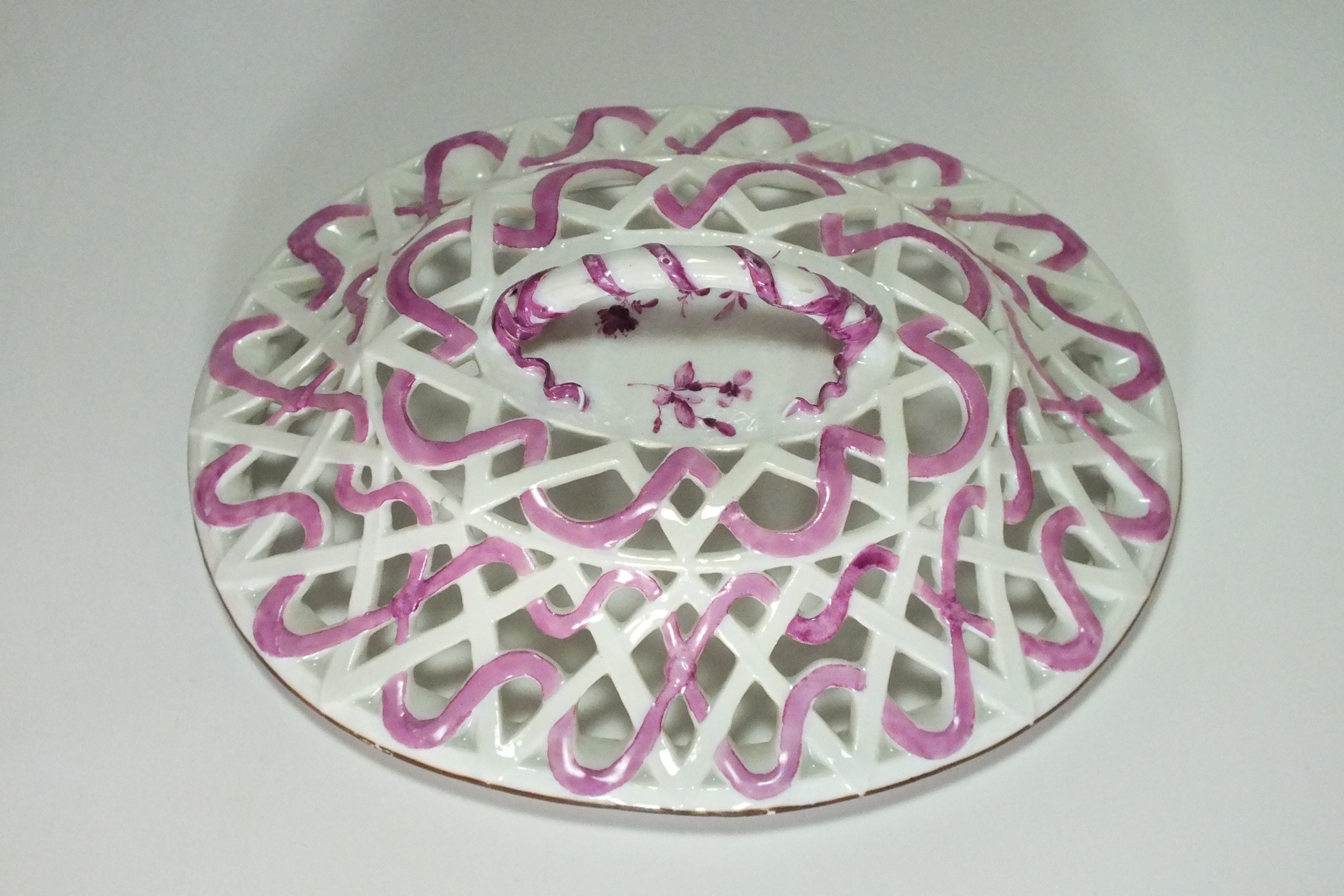 Meissen  - Marronière ajourée - XVIIIe siècle