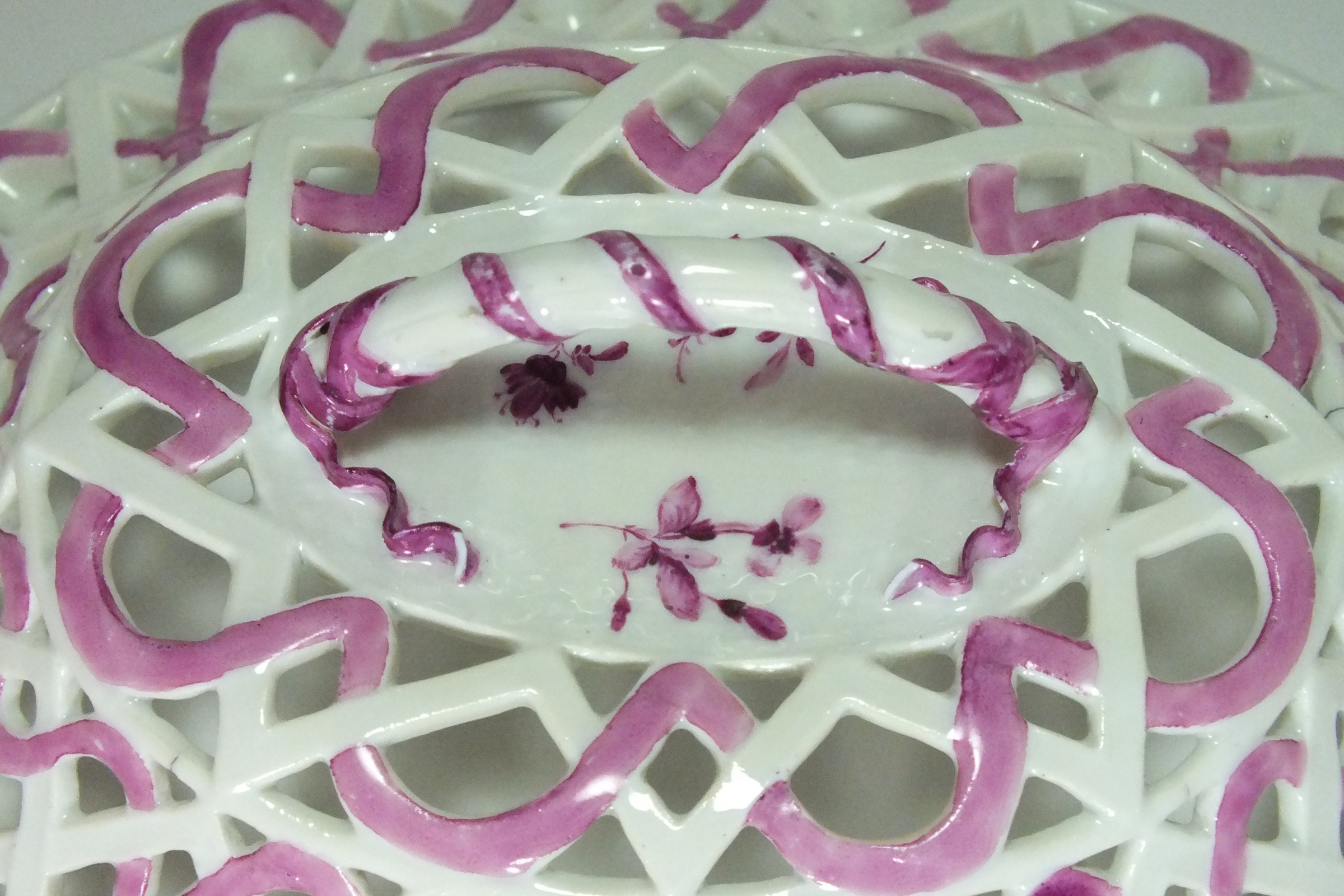 Meissen  - Marronière ajourée - XVIIIe siècle