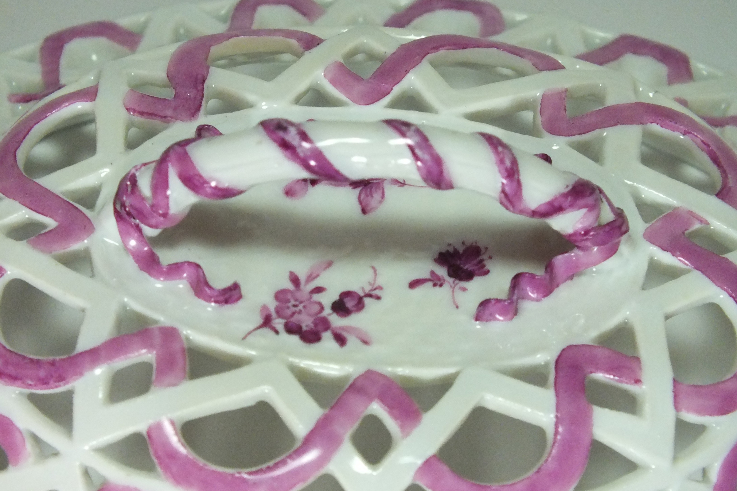 Meissen  - Marronière ajourée - XVIIIe siècle