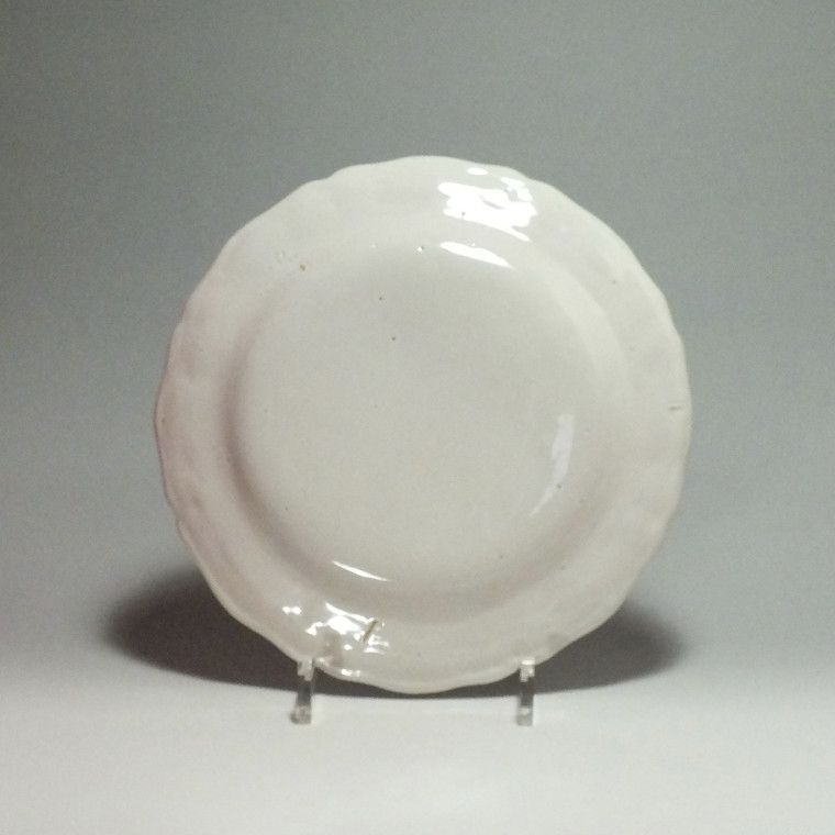 Moustiers - Pair of plates decorated with grotesque - eighteenth century