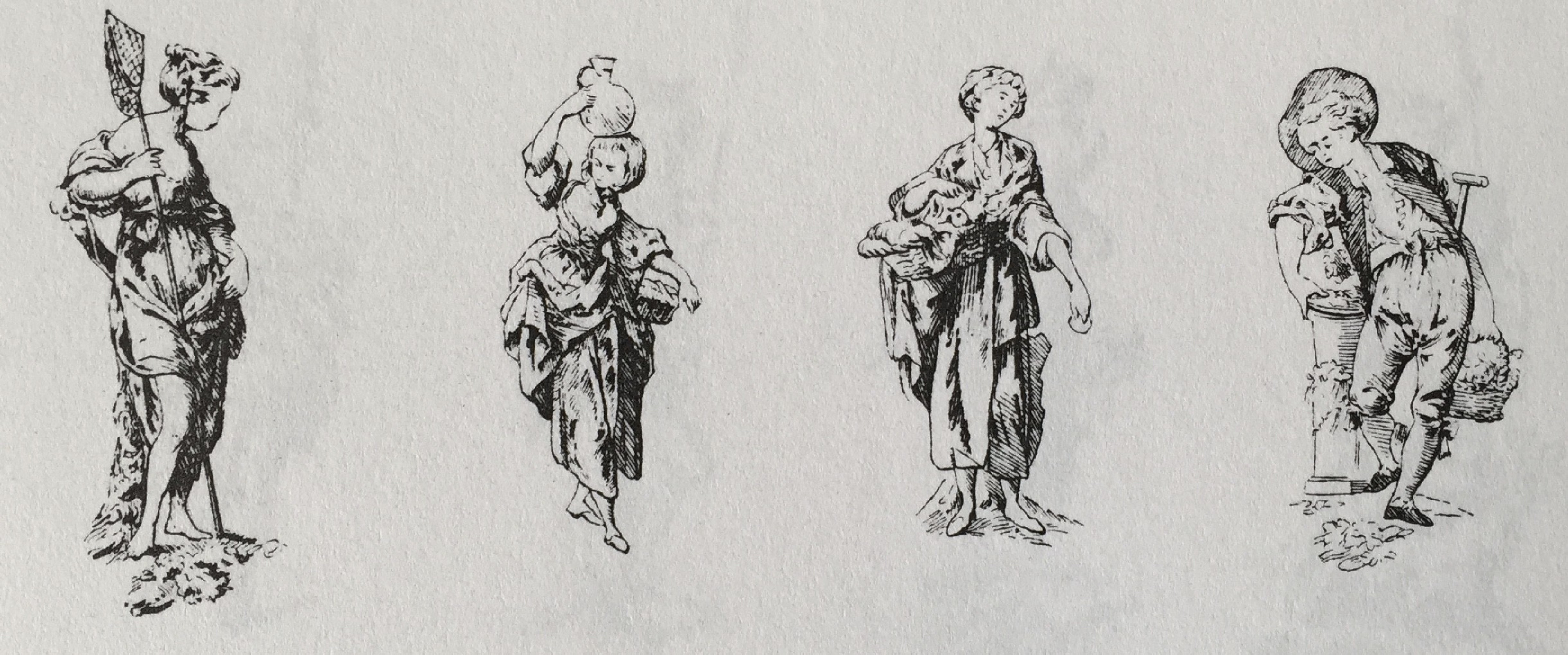 Derby - biscuit group "The Four Elements" - eighteenth century