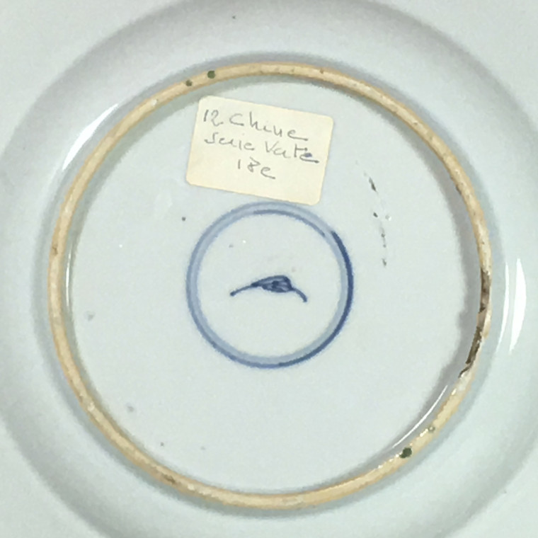 Chne - Assiette en porcelaine de la famille verte - Époque Kanghi