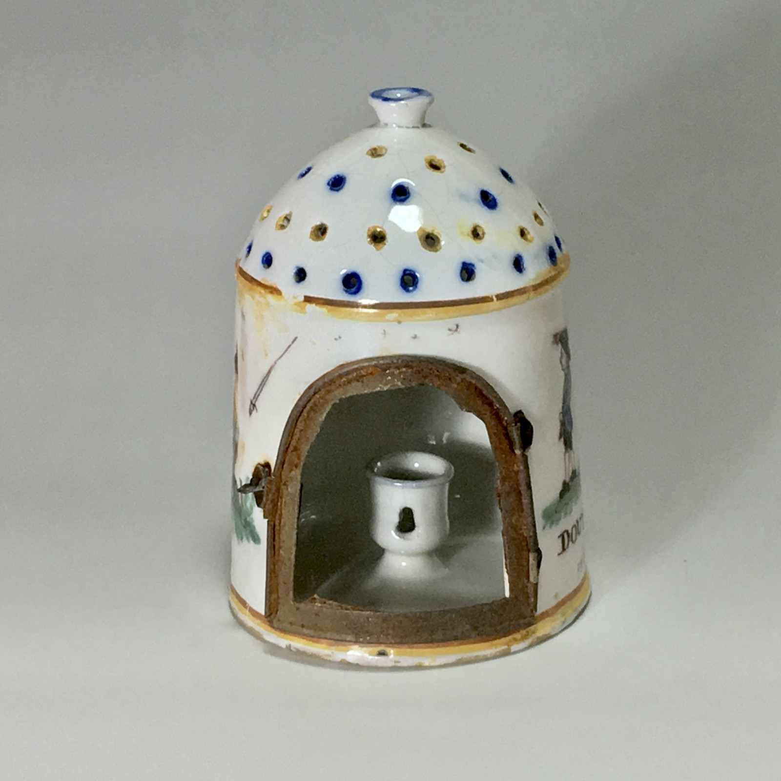 Roanne - Rare lantern earthenware - eighteenth century