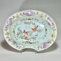 China (India Company) - Barber Plate Pink Family - Qianlong Period