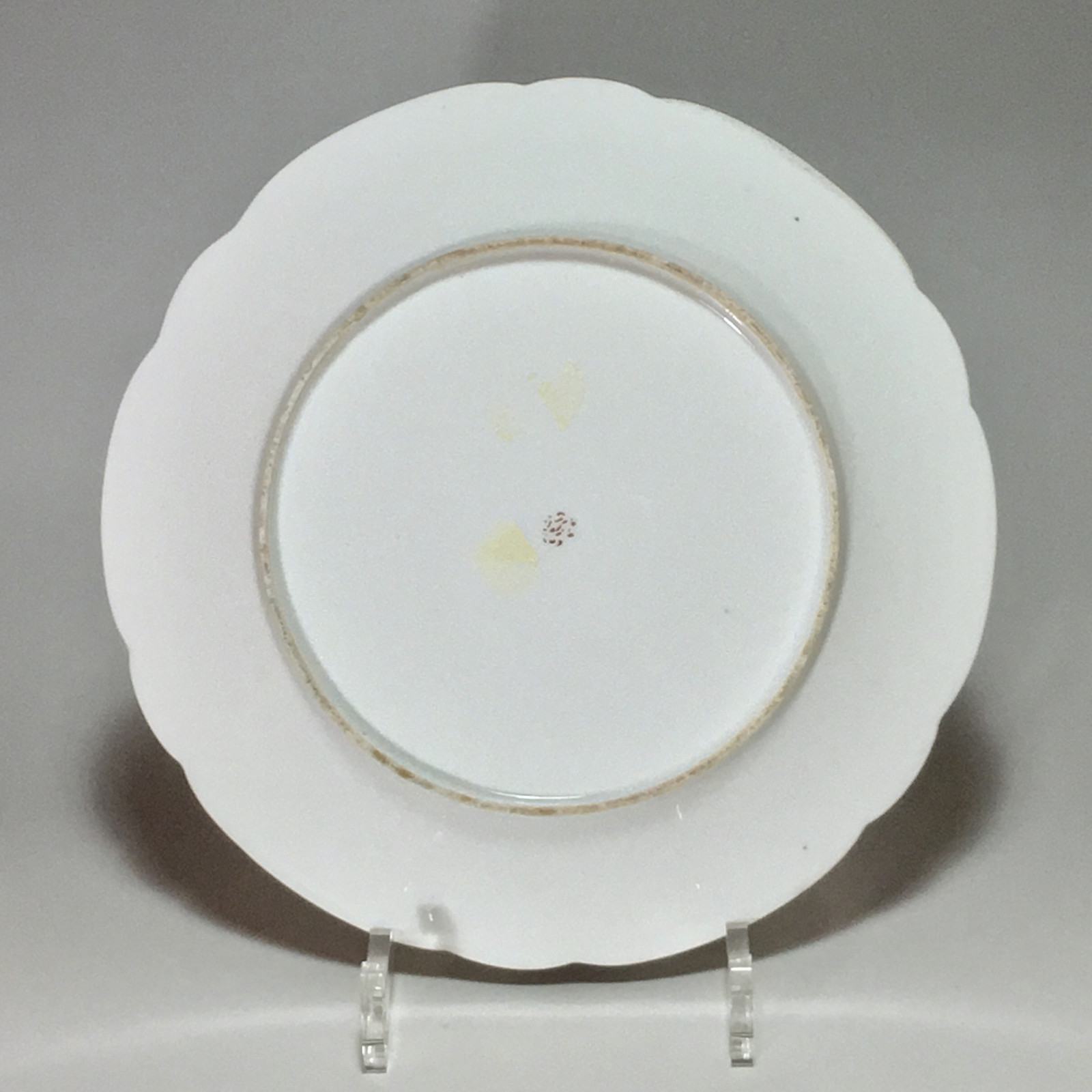 Paris – Clignancourt – Manufacture dite de Monsieur - Paire d'assiettes – XVIIIe siècle