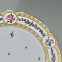 Paris – Clignancourt – Manufacture dite de Monsieur - Paire d'assiettes – XVIIIe siècle