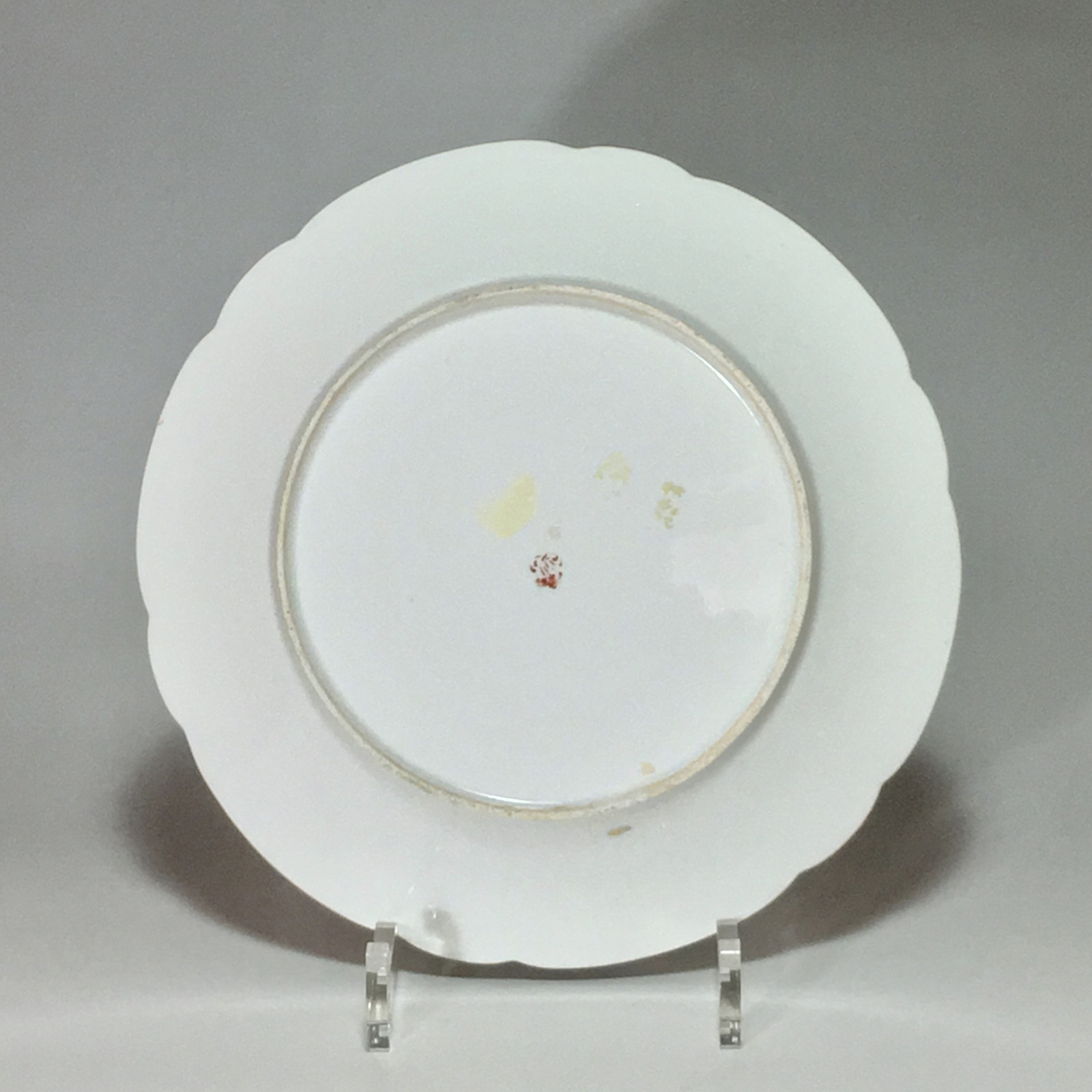 Paris – Clignancourt – Manufacture dite de Monsieur - Paire d'assiettes – XVIIIe siècle