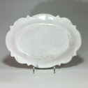 Lyon - Oval dish - Period Pierre Mongis - eighteenth century