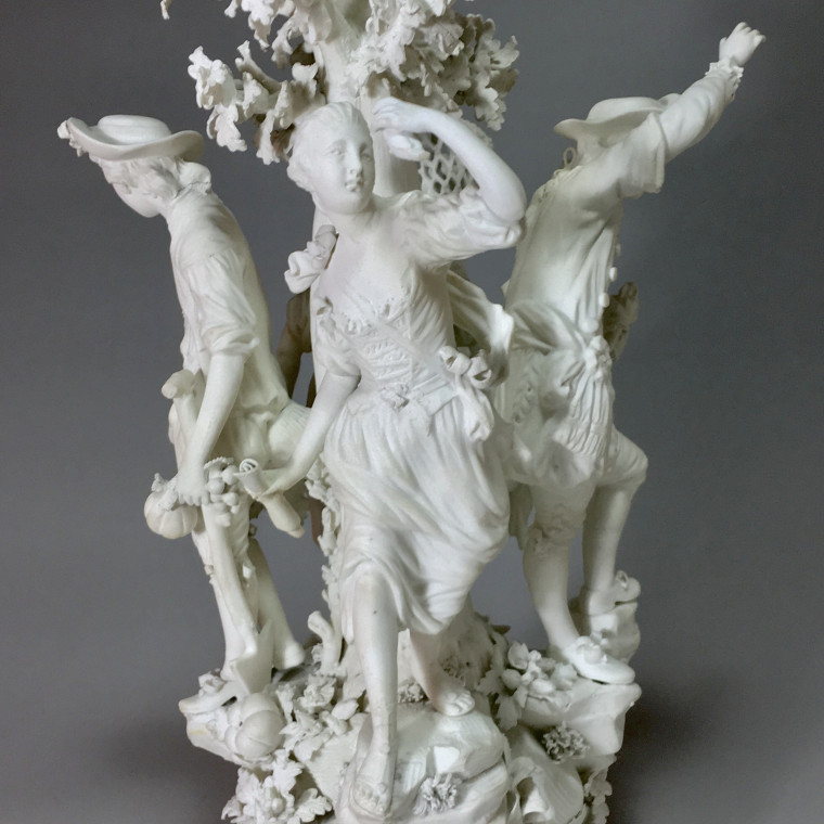 Derby - biscuit group "The Four Elements" - eighteenth century