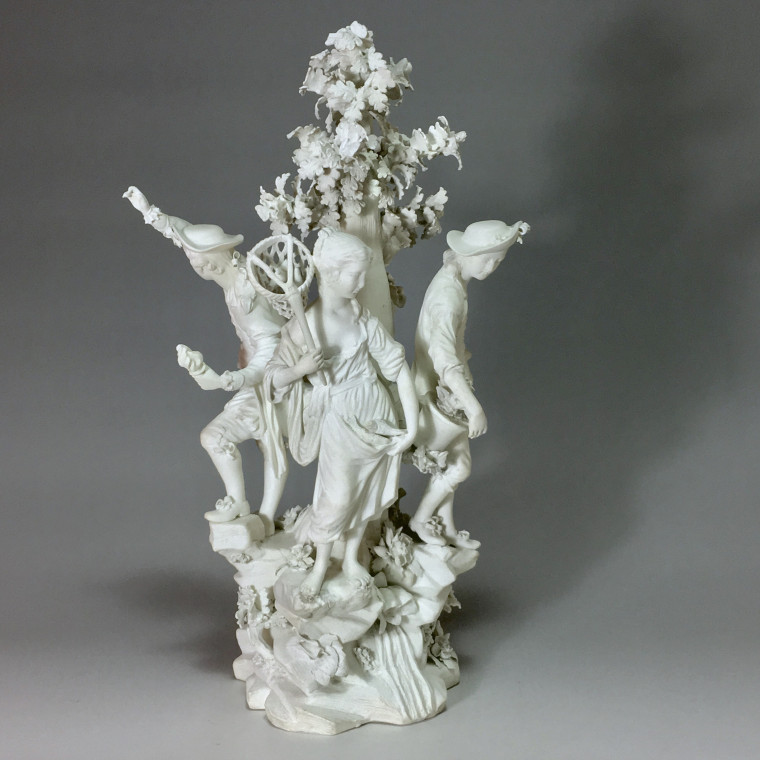 Derby - biscuit group "The Four Elements" - eighteenth century