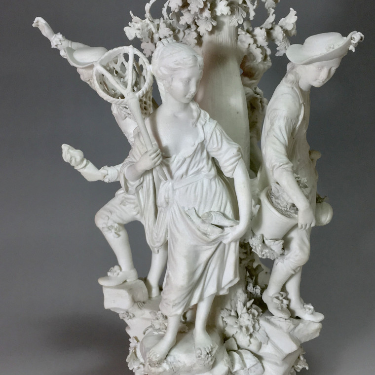 Derby - biscuit group "The Four Elements" - eighteenth century