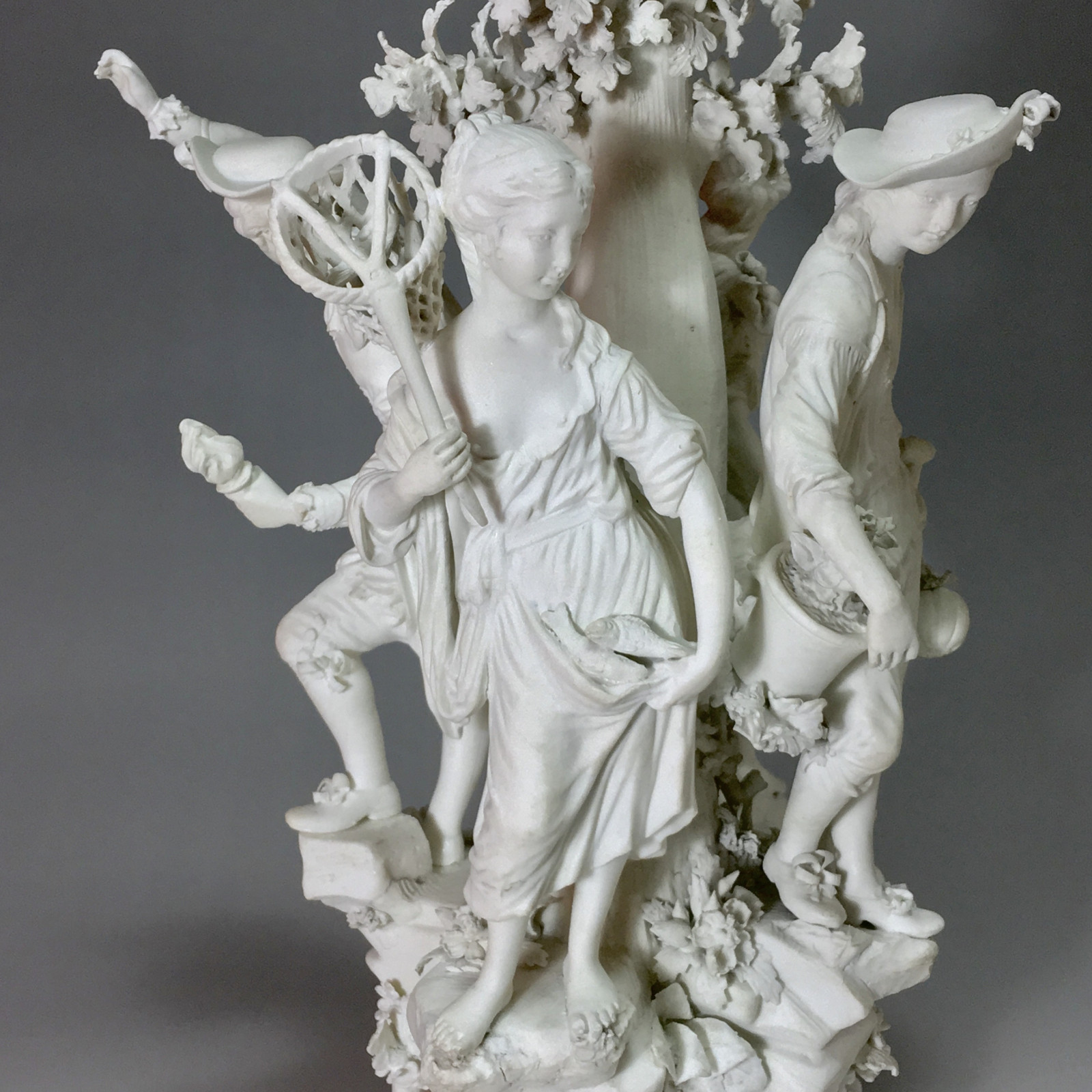 Derby - biscuit group "The Four Elements" - eighteenth century