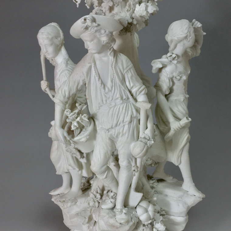 Derby - biscuit group "The Four Elements" - eighteenth century