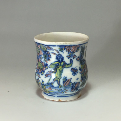 Marseille (Leroy) - small vase - eighteenth century