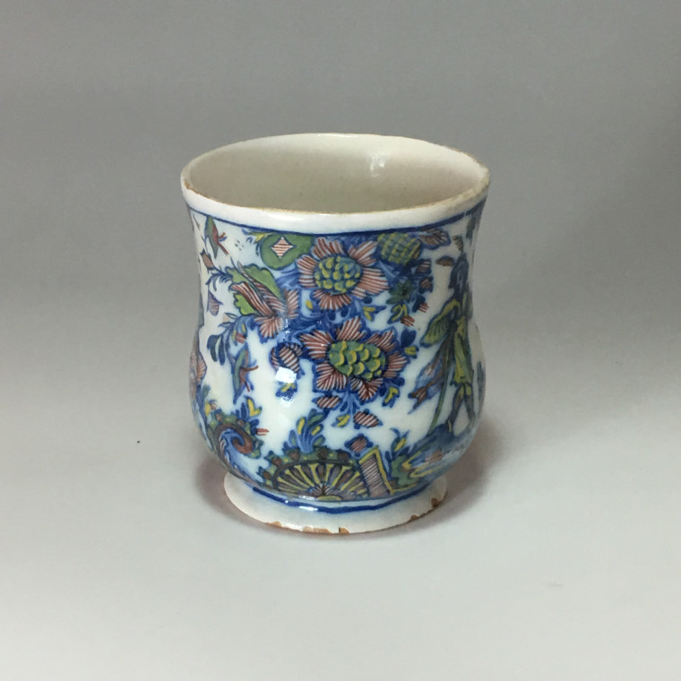 Marseille (Leroy) - small vase - eighteenth century