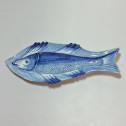 Delft or Friesland - dish showing a fish - eighteenth century