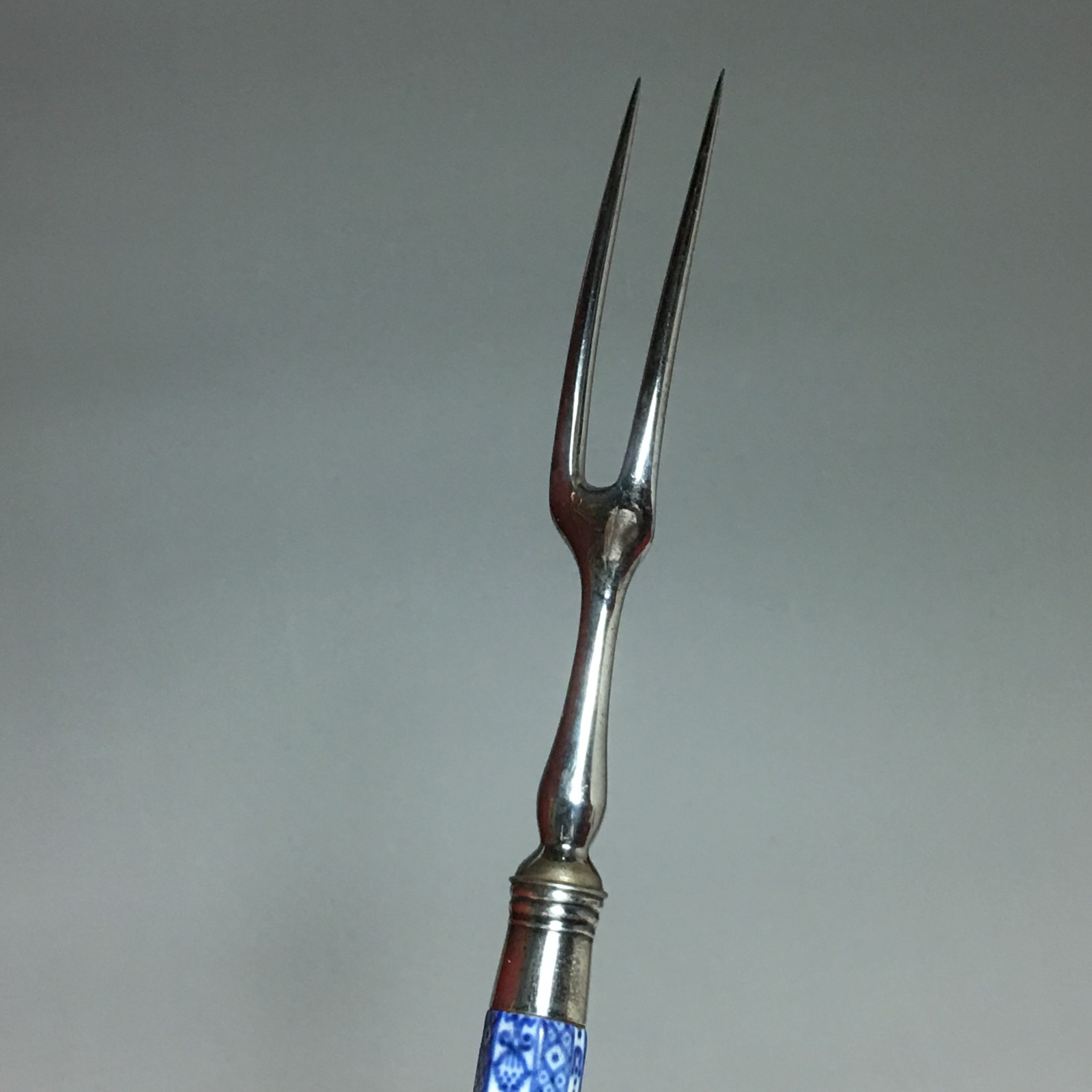 Saint-cloud - Knife and fork - eighteenth century  (1)