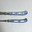 Saint-cloud - Knife and fork - eighteenth century  (1)