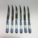 Saint-Cloud - Set of six knives - 18th century - circa 1710-1730