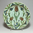 Iznik - dishes Pair of tulips - seventeenth century