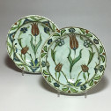 Iznik - dishes Pair of tulips - seventeenth century
