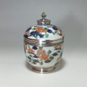 Japon - pot couvert imari - Monture en argent d'époque régence - Paris 1717 - 1722