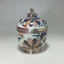 Japon - pot couvert imari - Monture en argent d'époque régence - Paris 1717 - 1722