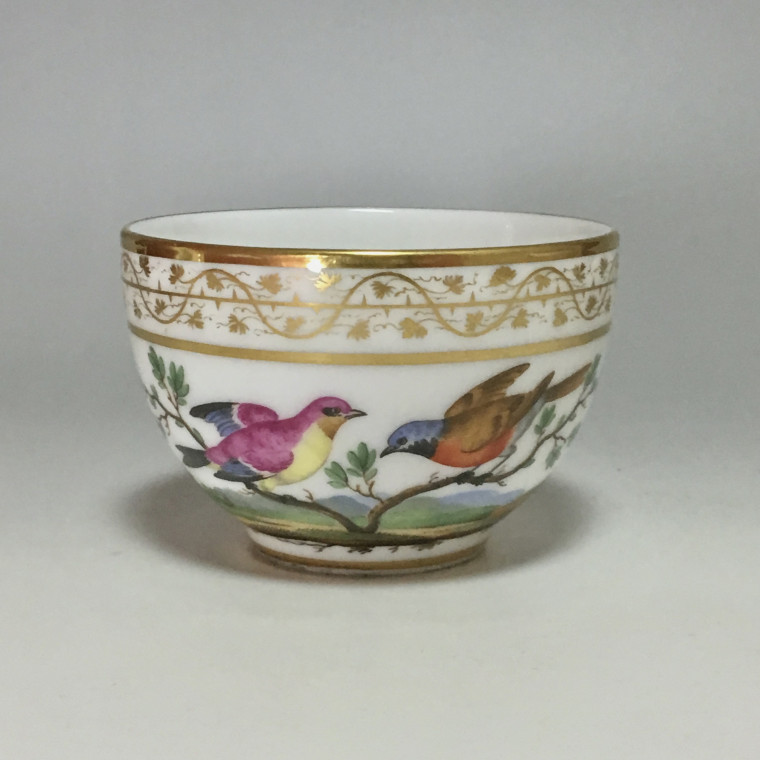 Paris - Manufacture de Nast - Bird Cup - Early 19th Century