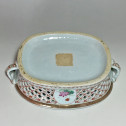 India company - openwork baskets family rose - eighteenth century