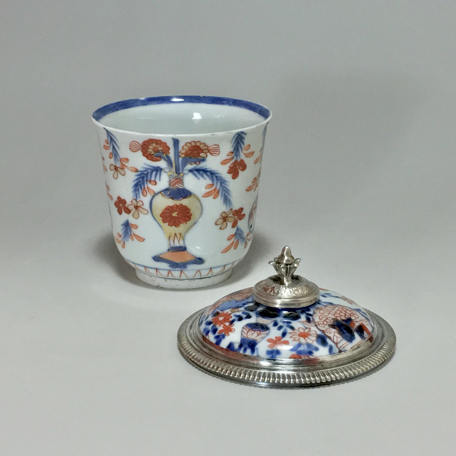 China - Covered Goblet - Silver Mounted - Paris 1722-1726