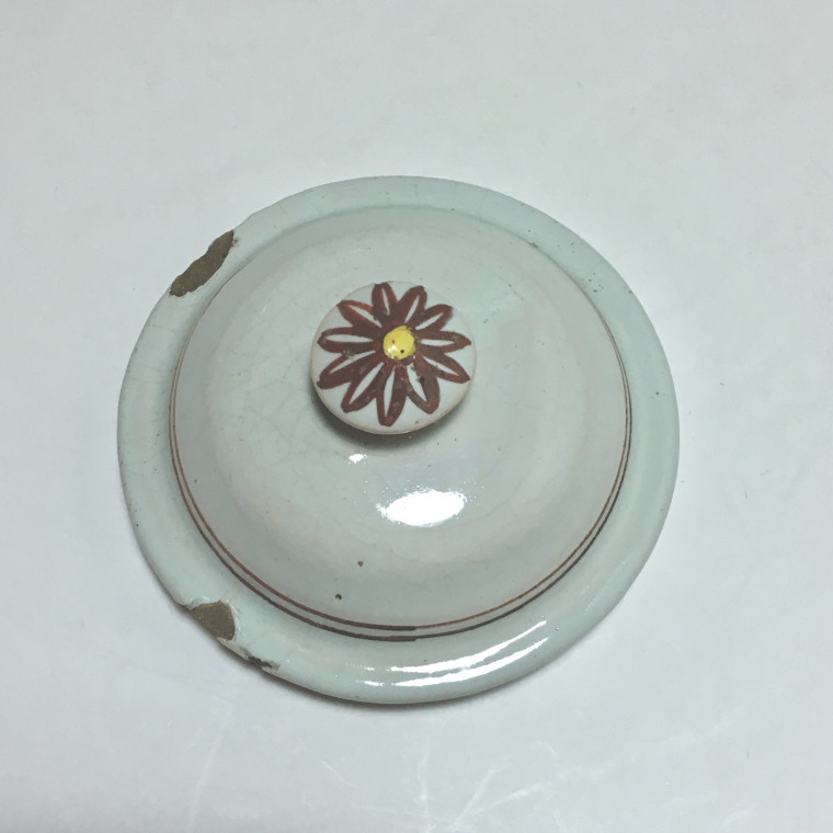 Rouen - Pair of small pharmacy jars - Eighteenth century