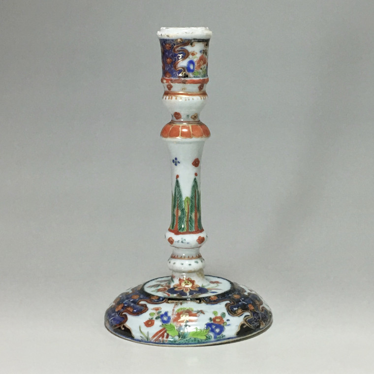 Chine - Compagnies des indes - Rare bougeoir en porcelaine - XVIIIe siècle