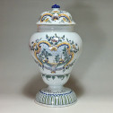 Moulins - Rare large vase covered with pharmacy - eighteenth century